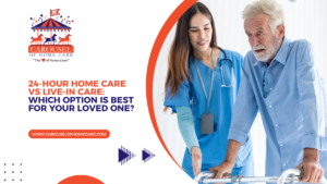 24 hours home care VS live in care