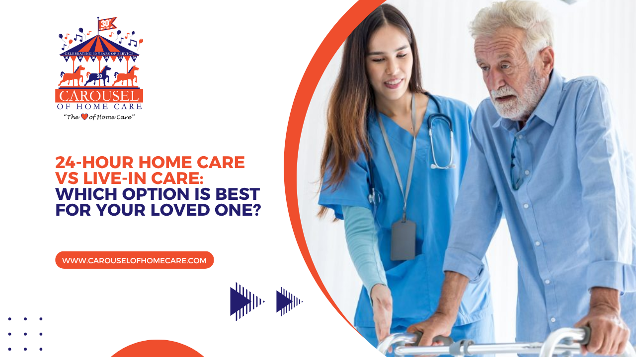24 hours home care VS live in care
